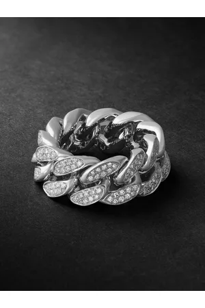 Shay Ring aus 18 Karat Weißgold mit Diamanten - Men - - 9.5