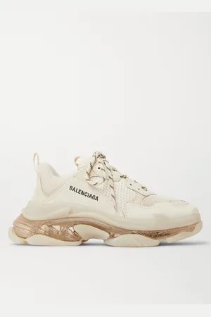 Balenciaga Triple S Clear Sole Sneakers aus Mesh, Nubukleder und Leder - Men - - EU 40