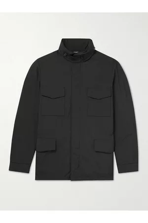 Loro Piana Traveller Windmate Feldjacke aus Storm System®-Shell mit Kapuze - Men - - IT 52