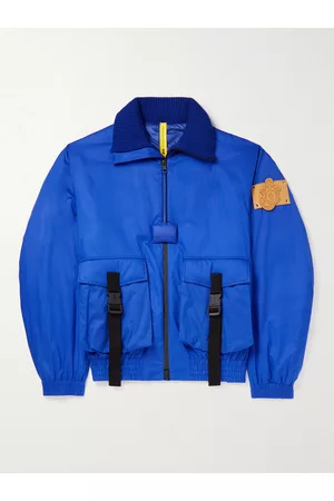 Moncler 1 Moncler JW Anderson Skiddaw Daunenjacke aus wattiertem Shell mit Logoapplikation - Men - - 4