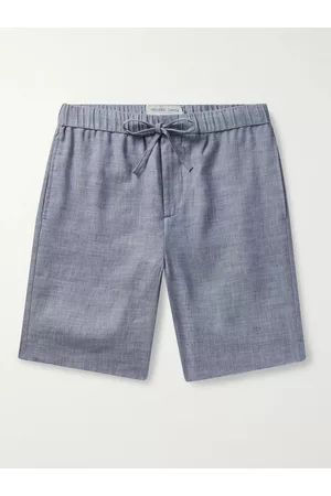 Frescobol Carioca Felipe schmal geschnittene Shorts mit Kordelzugbund aus einer Leinen-Baumwollmischung - Men - - UK/US 30