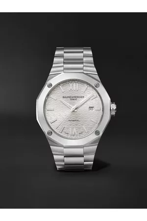 Baume & Mercier Riviera 42 mm Uhr aus Edelstahl mit automatischem Aufzug, Ref.-Nr. M0A10622 - Men