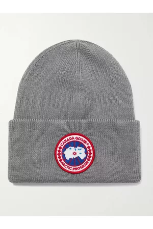 Canada Goose Beanie aus Merinowolle mit Logoapplikation - Men