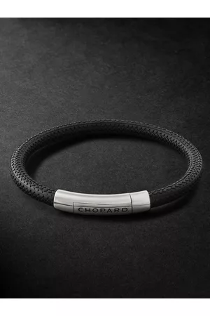 Chopard Classic Racing Armband aus Kautschuk mit silberfarbenem Detail - Men