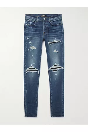 AMIRI MX1 Skinny Jeans mit Einsätzen in Distressed-Optik - Men - - UK/US 30