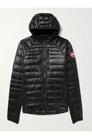 Canada Goose Hybridge Lite schmal geschnittene Daunenjacke aus gestepptem Shell mit Kapuze - Men - - XXL