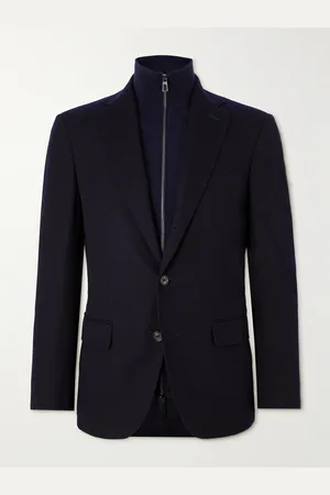 Loro Piana Rivoli Sakko aus Storm System®-Material aus einer Kaschmirmischung - Men - - IT 48