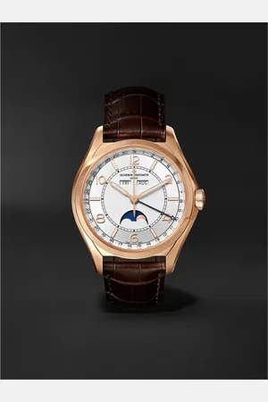 Vacheron Constantin Fiftysix Automatic Complete Calendar 40 mm Uhr aus 18 Karat Rotgold mit Alligatorlederarmband, Ref.-Nr. 4000E/000R-B438 - Men