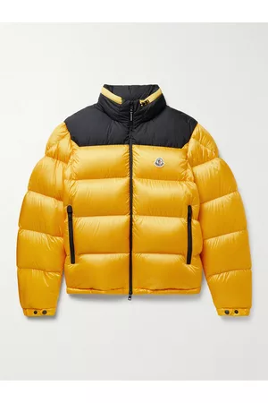 Moncler Peuplier Kapuzen-Daunenjacke aus gestepptem Shell und Ripstop mit Logoapplikation - Men - - 1