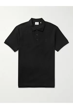 Burberry Polohemd aus Baumwoll-Piqué mit Logostickerei - Men - - S