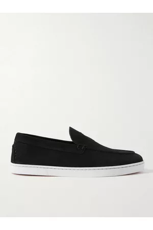 Christian Louboutin Varsiboat Loafers aus Veloursleder mit Logoprägung - Men - - EU 40