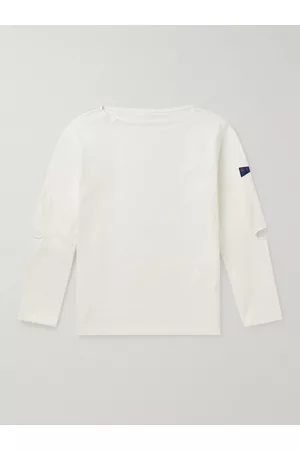 KAPITAL Oberteil aus bedrucktem Baumwoll-Jersey mit Cut-Outs und Logoapplikation - Men - - 2
