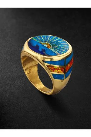 JACQUIE AICHE Ring aus Gold mit mehreren Steinen - Men - - 11