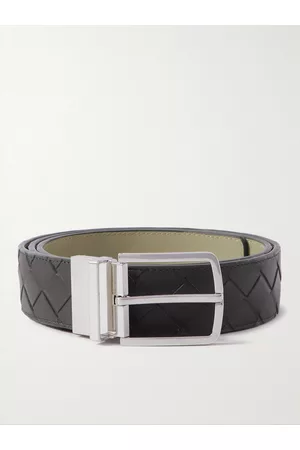 Bottega Veneta Wendbarer Gürtel aus Intrecciato-Leder, 3,5 cm - Men - - EU 80