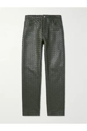 Bottega Veneta Hose aus Intrecciato-Leder - Men - - IT 48