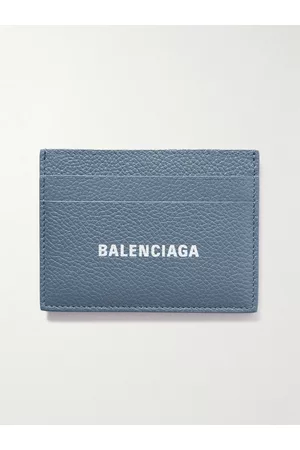 Balenciaga Kartenetui aus vollnarbigem Leder mit Logoprint - Men