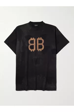 Balenciaga Oversized-T-Shirt aus Baumwoll-Jersey mit Logoprint - Men - - 4