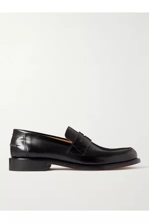 Mr P. Scott Pennyloafers aus glänzendem Leder - Men - - UK 12