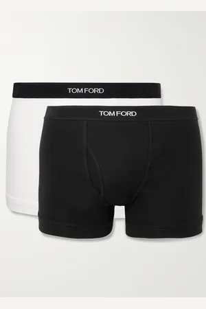 Tom Ford Set aus zwei Retropants aus Stretch-Baumwoll-Jersey - Men - - S