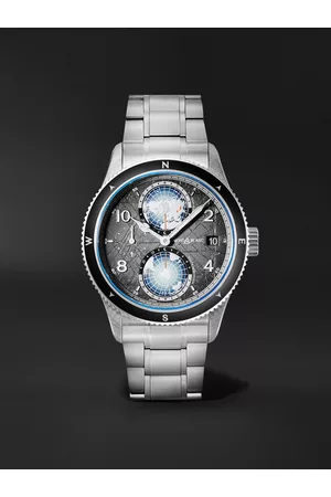 Montblanc 1858 Geosphere 0 Oxygen The 8000 42 mm Uhr aus Titan, Keramik und Edelstahl mit automatischem Aufzug, Ref.-Nr.: 130982 BU24 NOV - Men