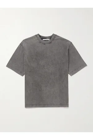 Acne Studios Extorr T-Shirt aus Baumwoll-Jersey mit Logoapplikation in Stückfärbung - Men - - XS