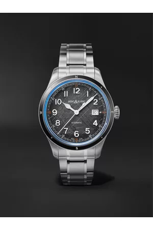 Montblanc 1858 0 Oxygen The 8000 41 mm Uhr aus Edelstahl mit automatischem Aufzug, Ref.-Nr.: MB130984 - Men