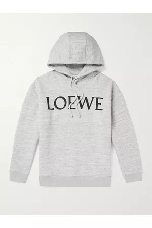 Loewe Hoodie aus Baumwoll-Jersey mit Logoprint - Men - - XXS