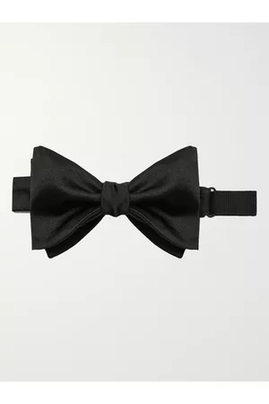 RICHARD JAMES Self-Tie Silk-Satin Bow Tie - Men
