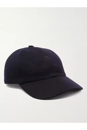 Loro Piana Baseballkappe aus Baby-Kaschmir mit Storm-System®-Beschichtung und Logostickerei - Men - - S