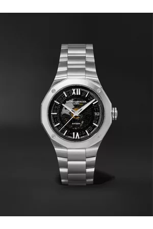 Baume & Mercier Riviera Automatic 39 mm Uhr aus Edelstahl, Ref.-Nr.: 10715 - Men