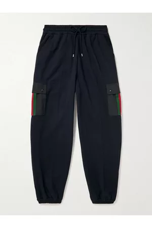 Gucci Schmal zulaufende Jogginghose aus Jersey mit Webband - Men - - S