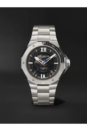 Baume & Mercier Riviera Automatic 42 mm Uhr aus Edelstahl, Ref.-Nr. 10717 - Men