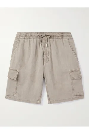 Vilebrequin Baie gerade geschnittene Cargoshorts aus Leinen mit Kordelzug - Men - - XXXL