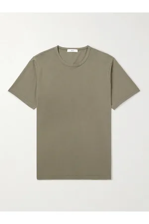 Mr P. T-Shirt aus Baumwoll-Jersey in Stückfärbung - Men - - M