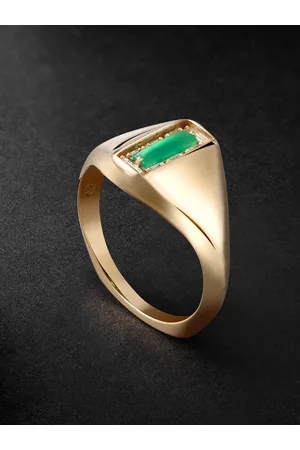 Suzanne Kalan Ring aus 18 Karat Gold mit Chalcedon und Diamanten - Men - - 11
