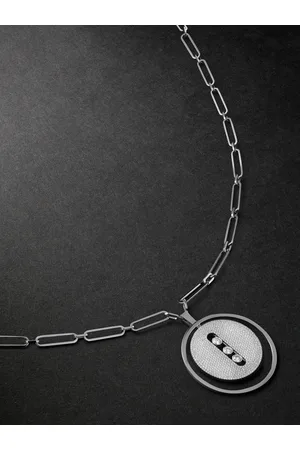 MESSIKA Lucky Move Kette aus Weißgold mit Diamanten - Men