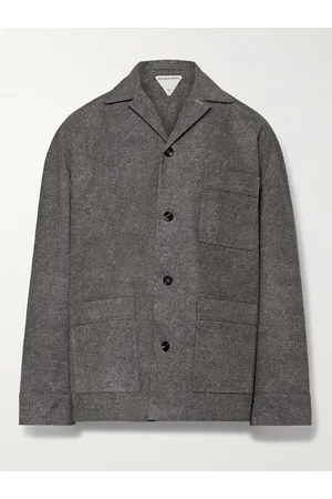 Bottega Veneta Jacke aus bedrucktem Nubukleder - Men - - IT 48