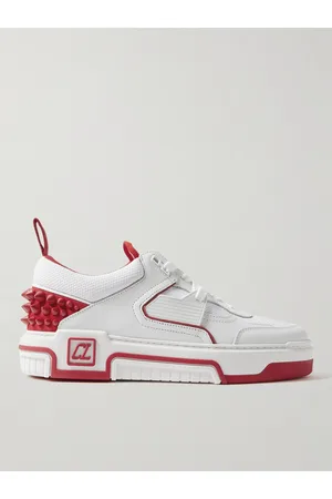 Christian Louboutin Astroloubi Sneakers aus Leder und Mesh mit Stachelnieten - Men - - EU 41
