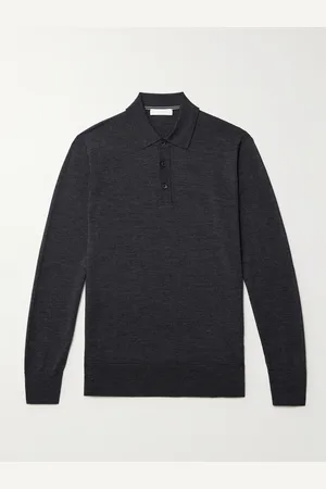 Mr P. Pullover aus Merinowolle mit Polokragen - Men - - M