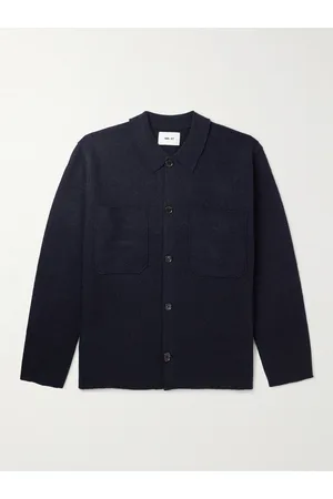NN.07 Jonas 6398 Hemdjacke aus Merinowolle - Men - - M