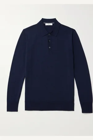 Mr P. Pullover aus Merinowolle mit Polokragen - Men - - M