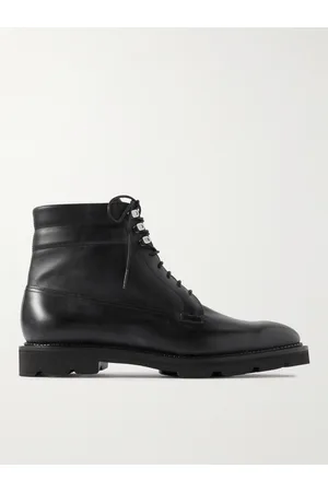 JOHN LOBB Alder Stiefel aus brüniertem Leder - Men - - UK 9
