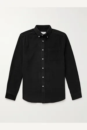 Portuguese Flannel Lobo Hemd aus Baumwollcord mit Button-Down-Kragen - Men - - XS