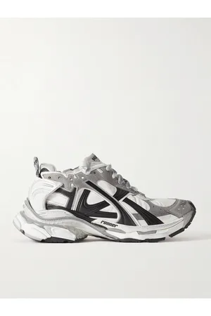 Balenciaga Runner Sneakers aus Nylon, Veloursleder und Gummi in Distressed-Optik - Men - - EU 39