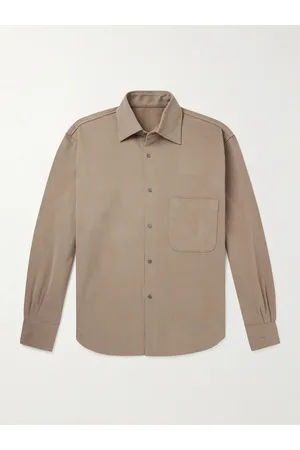 Stoffa Hemd aus Baumwoll-Twill - Men - - IT 44