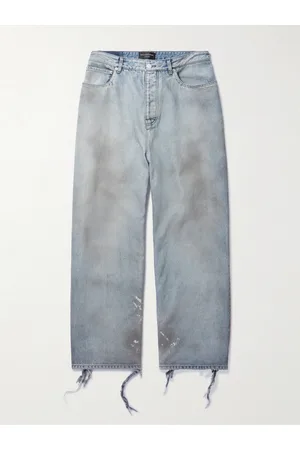 Balenciaga Gerade geschnittene Jeans in Distressed-Optik - Men - - M