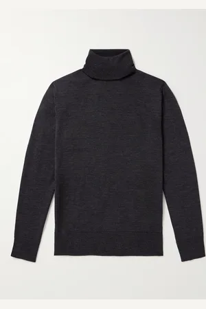 Mr P. Schmal geschnittener Rollkragenpullover aus Merinowolle - Men - - L