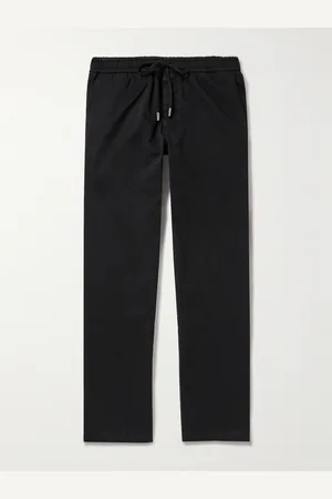 Mr P. Gerade geschnittene Hose aus Twill aus einer Baumwollmischung mit Kordelzugbund - Men - - 28