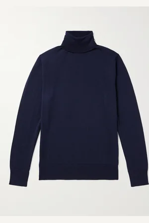 Mr P. Schmal geschnittener Rollkragenpullover aus Merinowolle - Men - - S