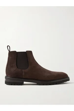 Manolo Blahnik Brompton Chelsea Boots aus Veloursleder - Men - - UK 8